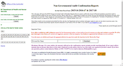 Desktop Screenshot of ngaudit.dhhs.state.nc.us