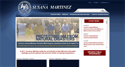Desktop Screenshot of governor.state.nm.us