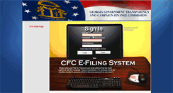 Desktop Screenshot of ethics.state.ga.us