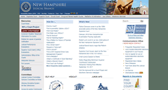 Desktop Screenshot of courts.state.nh.us