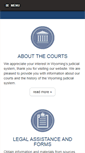 Mobile Screenshot of courts.state.wy.us