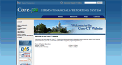 Desktop Screenshot of core-ct.state.ct.us