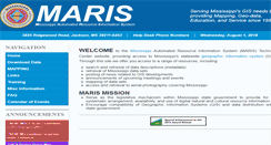 Desktop Screenshot of maris.state.ms.us