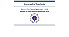 Desktop Screenshot of mircs.chs.state.ma.us