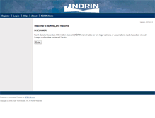 Tablet Screenshot of ndrinweb3.hplains.state.nd.us