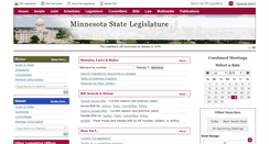Desktop Screenshot of leg.state.mn.us