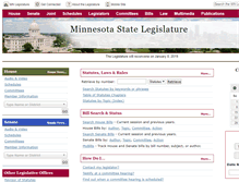 Tablet Screenshot of leg.state.mn.us