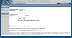 Desktop Screenshot of obrelookupclear.state.il.us
