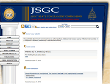 Tablet Screenshot of jsg.legis.state.pa.us