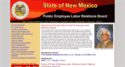 Desktop Screenshot of pelrb.state.nm.us