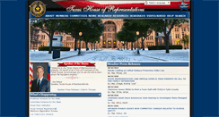 Desktop Screenshot of house.state.tx.us