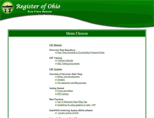 Tablet Screenshot of filers.registerofohio.state.oh.us
