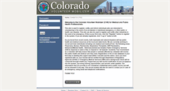 Desktop Screenshot of covolunteers.state.co.us