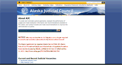 Desktop Screenshot of ajc.state.ak.us