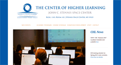 Desktop Screenshot of chl.state.ms.us