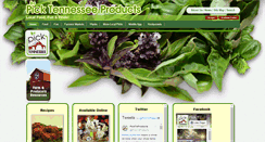 Desktop Screenshot of picktnproducts.state.tn.us