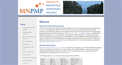 Desktop Screenshot of pmp.pharmacy.state.mn.us
